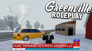 TORNADO ROLEPLAY!! (NEWS CHANNEL ROLEPLAY) || ROBLOX - Greenville Roleplay