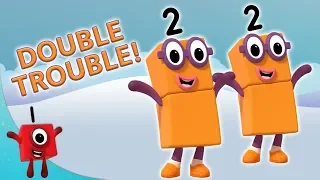 Numberblocks - Double Trouble | Learn to Count | Learning Blocks