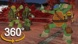 Teenage Mutant Ninja Turtles! - 360° Rise! (3D VR Game Experience!)