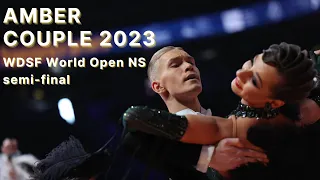 Amber Couple 2023 - WDSF World Open NS ST - 1/2 Final - Tango