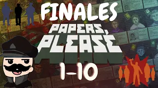 PRIMER CONTACTO | TODOS LOS FINALES | PAPERS PLEASE #1