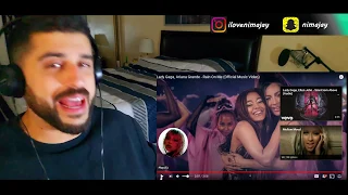 Lady Gaga, Ariana Grande - Rain On Me (Official Music Video) - REACTION VIDEO!!!