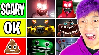 GARTEN OF BANBAN 3 ALL JUMPSCARES! (RANKING EVERY MONSTER!?)