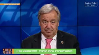 UN SECRETARY GENERAL - H E  Mr  Antonio Guterres - Secretary General of the United Nations