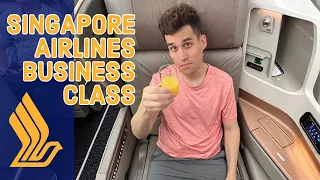 SINGAPORE AIRLINES BUSINESS CLASS | SINGAPORE TO SAN FRANCISCO
