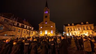 Gedenkfeier für getötete Polizisten in Kusel