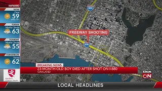 Toddler killed in freeway shooting on I-880 in Oakland: CHP