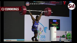 USA Weightlifter Champion CJ CUMMINGS Workout and strenght