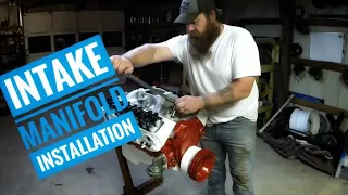 How to install intake manifold on a small block Chevy