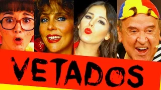 Famosos QUE ESTAN VETADOS EN TELEVISORAS!! Reportaje especial