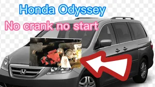 Honda Odyssey no crank no start