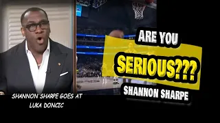 Shannon Sharpe Goes At Luka Doncic on ESPN First Take