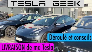 LIVRAISON de ma TESLA model 3 // Déroulé et conseils de vérification