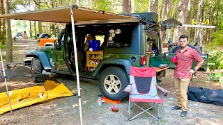 LIVING IN A JEEP WRANGLER?