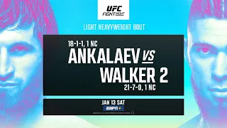 UFC Vegas 84: Ankalaev vs Walker 2 - January 13 | Fight Promo