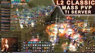 Lineage 2 Classic NA Official - PvP entre Alianças (Talking Island Server) Disputa por Raid Boss