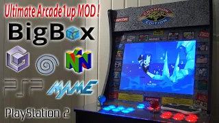 Arcade1up MOD Ultimate Emulation Arcade Game Console ! 😏