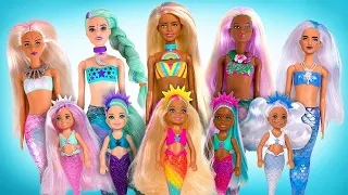 Dolls Color Reveal: Transform The Mermaids With Water! 🧜‍♀️