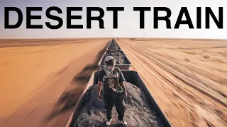 Crossing The Sahara Desert On The Worlds SKETCHIEST Train!
