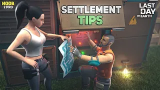 SETTLEMENT TIPS YOU SHOULD KNOW! FINISHING SUBSTATION! NOOB TO PRO #24 - Last Day on Earth: Survival