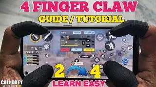 How To Go From 2 Fingers to a 4 Finger claw setup | Tips and tricks | 2 to 4 finger tutorial | CODM