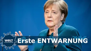 KANZLERIN IN CORONA-QUARANTÄNE: Angela Merkel - Erster Covid-19 Test negativ