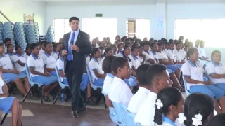 Fijian Attorney General holds Budget Consultations for High School students in Ba
