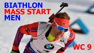 BIATHLON MEN MASS START 19.03.2017 World Cup 9 Holmenkollen (Norway)
