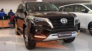 2024 Fortuner का Base Model Full Detailed Walk Around Review Toyota Fortuner 4X2 MT Black Fortuner