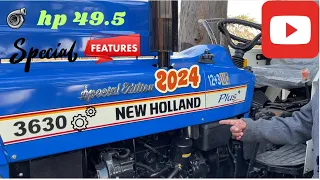 special edition 3630  new holland tractor// new features, hp 49.5 with turbo