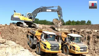 Project A355 COS: VOLVO EC380D & A30F Dumper, Breuschwickersheim, France, 2019.