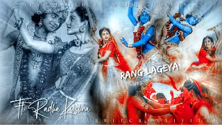 Holi spl vm on Rang Lageya full song ft. Sumellika as Radhakrishn #trending #ranglageya #holi