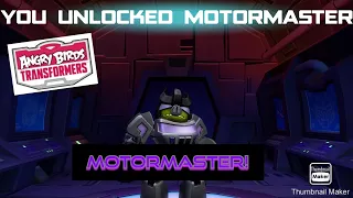 Angry Birds Transformers: Unlocking Motormaster!