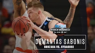 Gonzaga's Domantas Sabonis goes for 19 points in loss to Syracuse