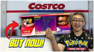 Are COSTCO Exclusive Pokemon 3-Pack ETB Worth It?!