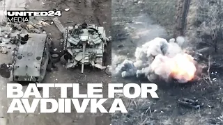 Battle for Avdiivka. Russia has been losing more than 800 men a day across the whole frontline