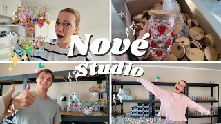 MÁME HOTOVÉ NOVÉ STUDIO!😱 VLOG DANCACRAFTS