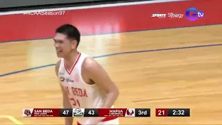 NOTABLE PERFORMANCE: Yukien Andrada | San Beda vs Mapua (Final Four) | May 11, 2022 | NCAA Season 97