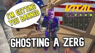 How I GHOSTED EVERY ZERG on This Rust Server