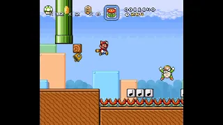 In progressing SMB3 Styled SMW Hack Part 1