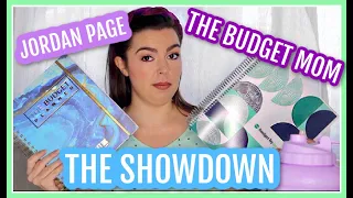 THE BUDGET MOM BUDGET BY PAYCHECK WORKBOOK review VS THE BUDGET PLANNER JORDAN PAGE