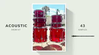 FREE 𝗔𝗖𝗢𝗨𝗦𝗧𝗜𝗖 DRUM KIT | SAMPLE PACK FOR PRODUCERS