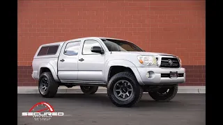 2007 TOYOTA TACOMA DOUBLE CAB 4WD WITH TRD OFF ROAD PACKAGE