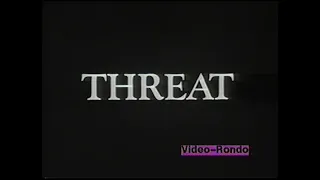 Groźba (1989) Threat (zwiastun VHS)