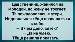 Теща Показала Зятю Как Надо! Сборник Свежих Анекдотов! Юмор!