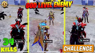 😱 OMG !! GOD-LEVEL ENEMY WITH ALL X-SUITS EXITED MATCH & CHALLENGED ME & BLOODRAVEN X-SUIT IN BGMI