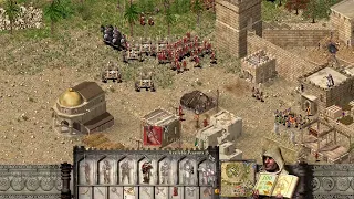 Stronghold Crusader Mission 26 Vultures Claws ( Me + Snake vs 2x Caliph and Sultan )