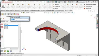 42 - Mastercam for SolidWorks - Starting a Drilling Toolpath