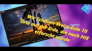 Wir Schauen Weise Eule 10 Orte auf der Erde, die noch NIE erforscht wurden