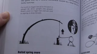 How To Build A Spring Snare (SAS Survival Handbook)